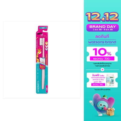 WATSONS วัตสัน กิฟ อะ สมายล์ แปรงสีฟัน สแตนดาร์ด คอมแพ็ค (ซอฟท์) 1ด้าม