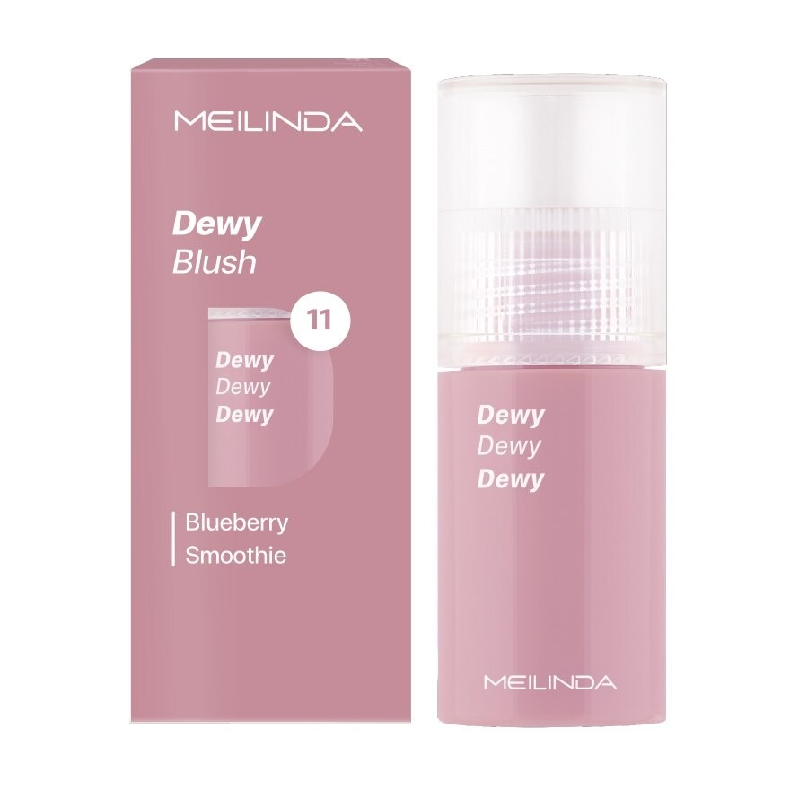 Meilinda Dewy Blush 5.5ml. 11 Blueberry Smoothie