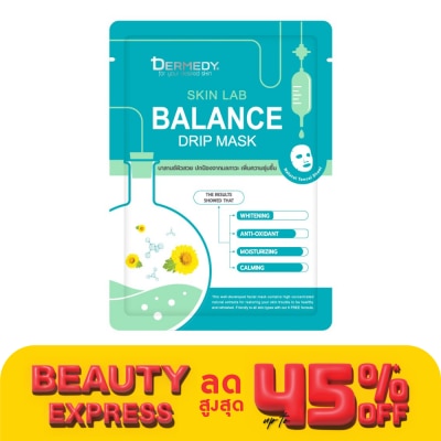 Dermedy Dermedy Skin Lab Balance Drip Mask 1'S มาสก์หน้า ปรับผิวให้สมดูล ผิวแพ้ง่าย