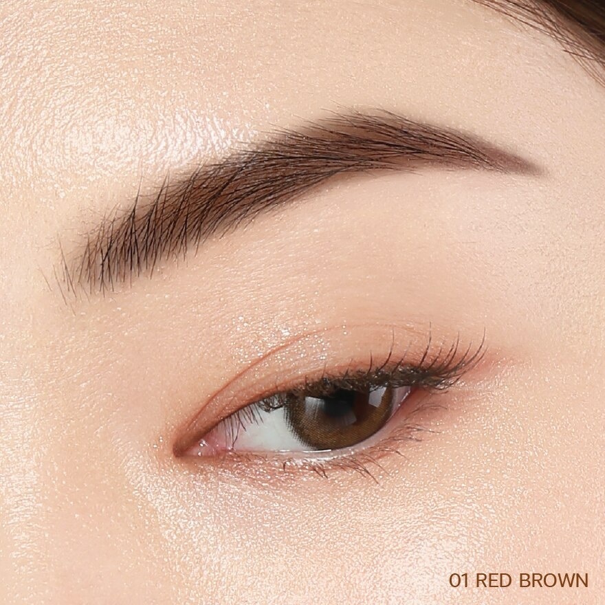 Meilinda Smart Auto Slim Brow 0.05g 01 Red Brown