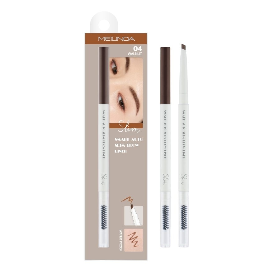 Meilinda Meilinda Smart Auto Slim Brow 0.05g 04 Walnut