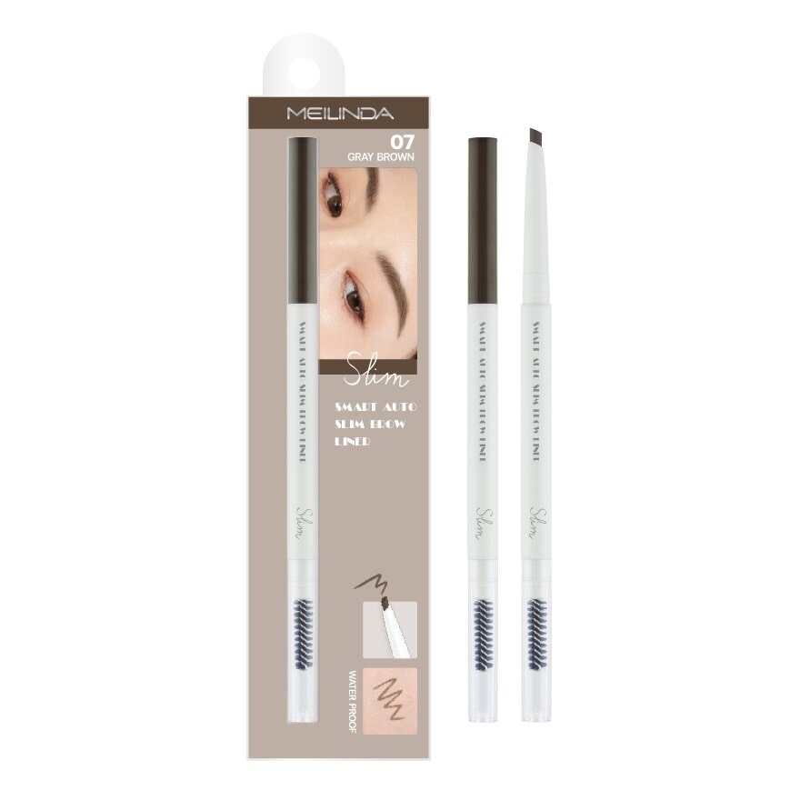 Meilinda Meilinda Smart Auto Slim Brow 0.05g 07 Gray Brown