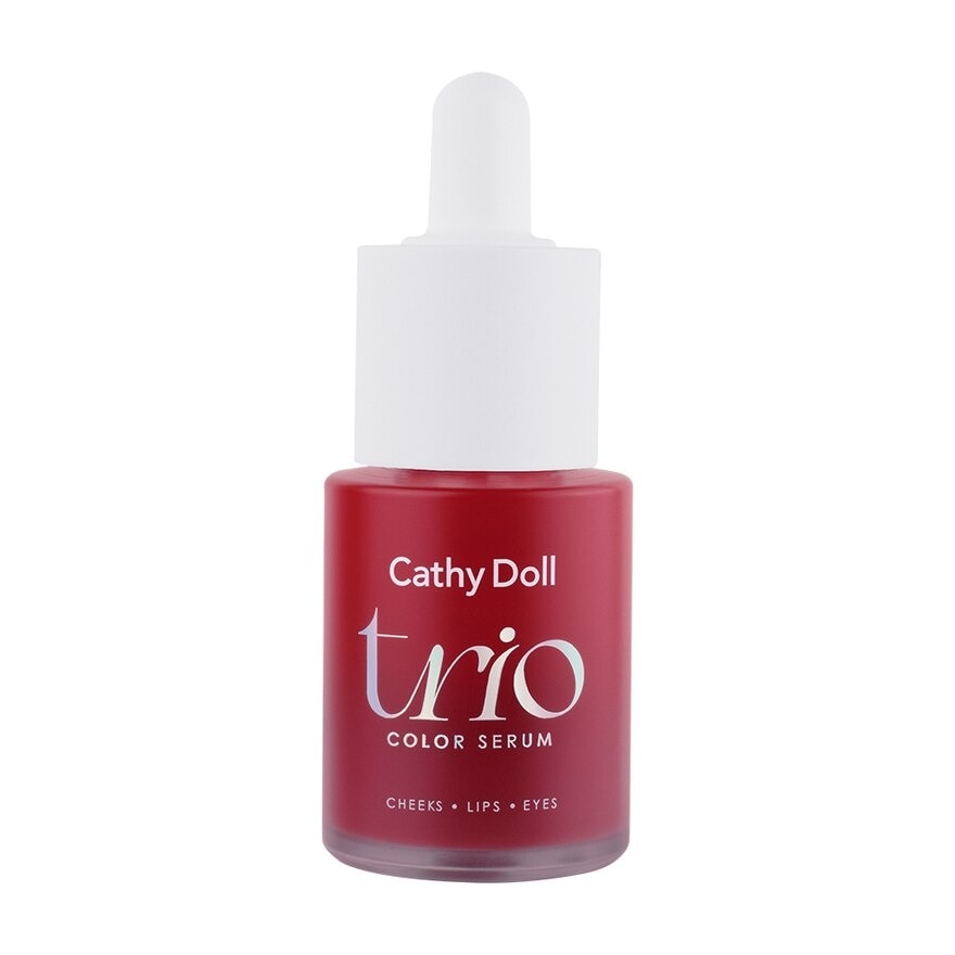 Cathy Doll Trio Color Serum 15ml 01 Healthy Rose