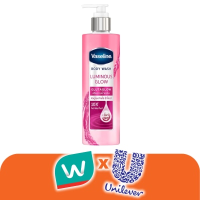 Vaseline - วาสลีน บอดี้ วอช ลูมินัส โกลว์ กลูต้าโกลว์ 425 มล. ผิวดูกระจ่างใส ฉ่ำโกลว์