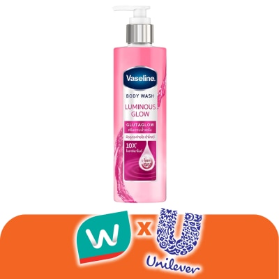 Vaseline - วาสลีน บอดี้ วอช ลูมินัส โกลว์ กลูต้าโกลว์ 425 มล. ผิวดูกระจ่างใส ฉ่ำโกลว์