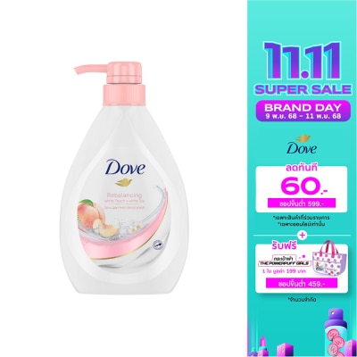 Dove Dove Body Wash Rebalancing Peach 550 G. ครีมอาบน้ำ ผิวเนียนนุ่ม ชุ่มชื้น