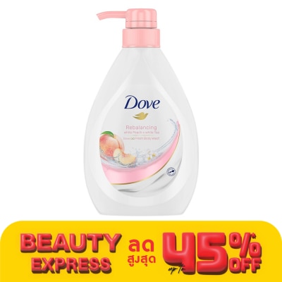 Dove Dove Body Wash Rebalancing Peach 550 G. ครีมอาบน้ำ ผิวเนียนนุ่ม ชุ่มชื้น