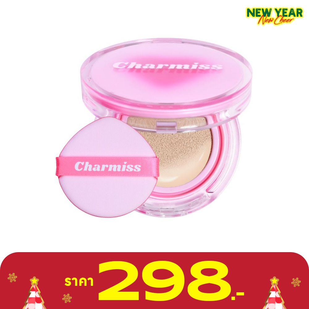 Charmiss Charming Glow Airy Cushion SPF50+ PA++++ 13g 01 Ivory