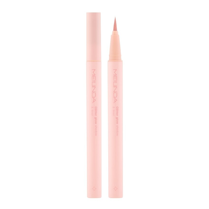 Meilinda Glitter Glow Shadow Liner 0.08ml 03 Pink Heart
