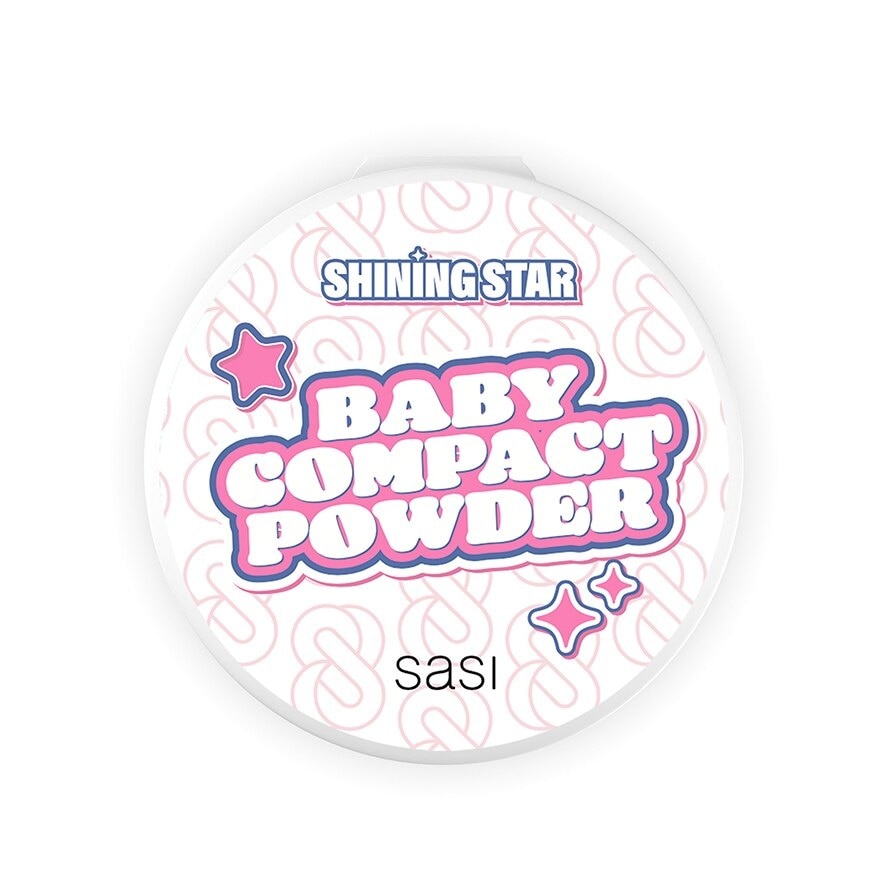 Sasi Shining Star Baby Compact Powder 9g.