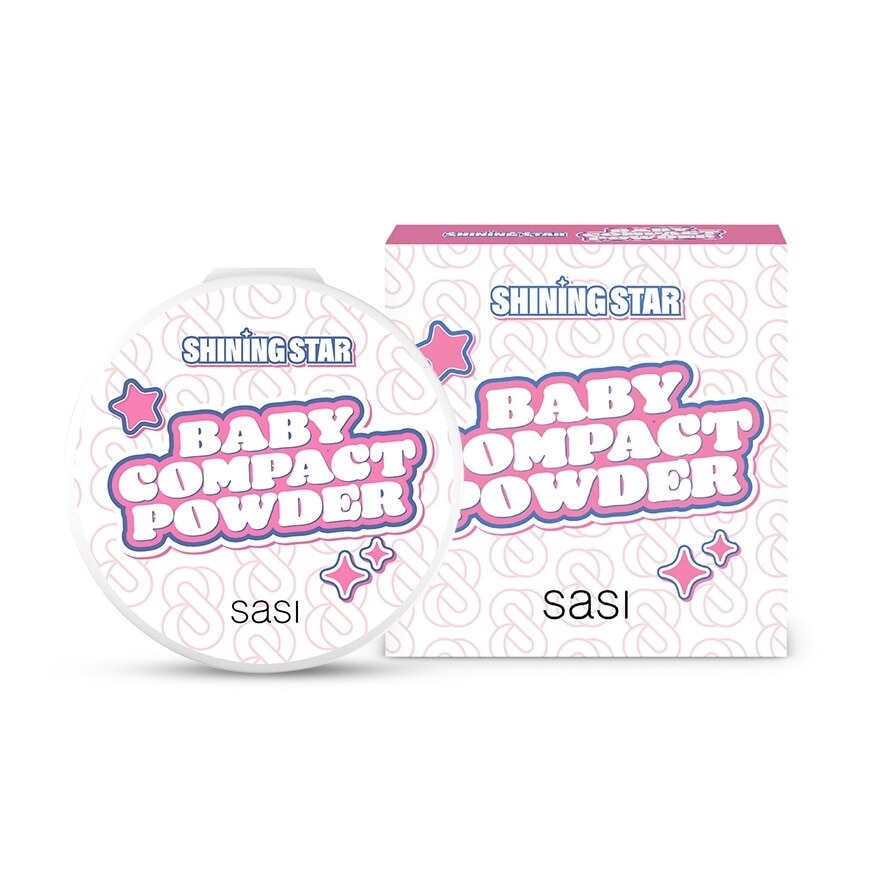 Sasi Sasi Shining Star Baby Compact Powder 9g.