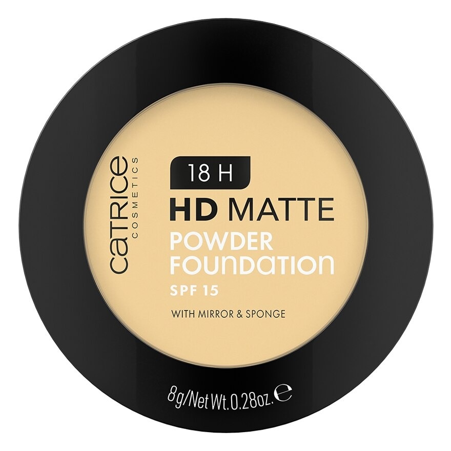 Catrice 18H Hd Matte Powder Foundation 8g. 012W