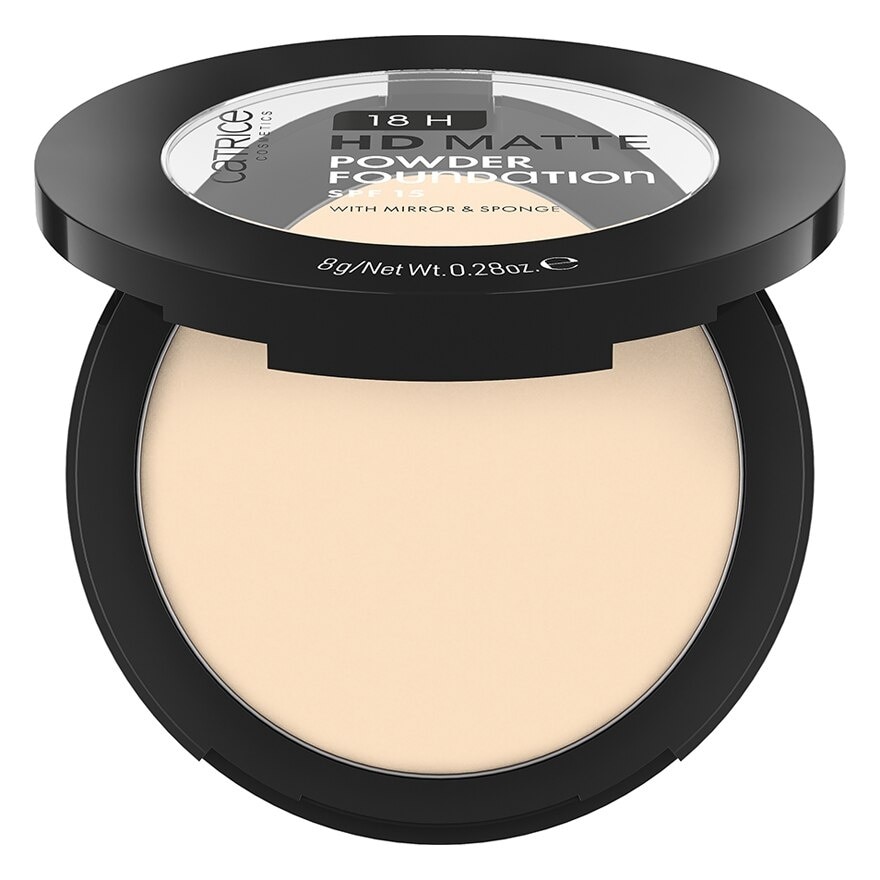 Catrice 18H Hd Matte Powder Foundation 8g. 001C