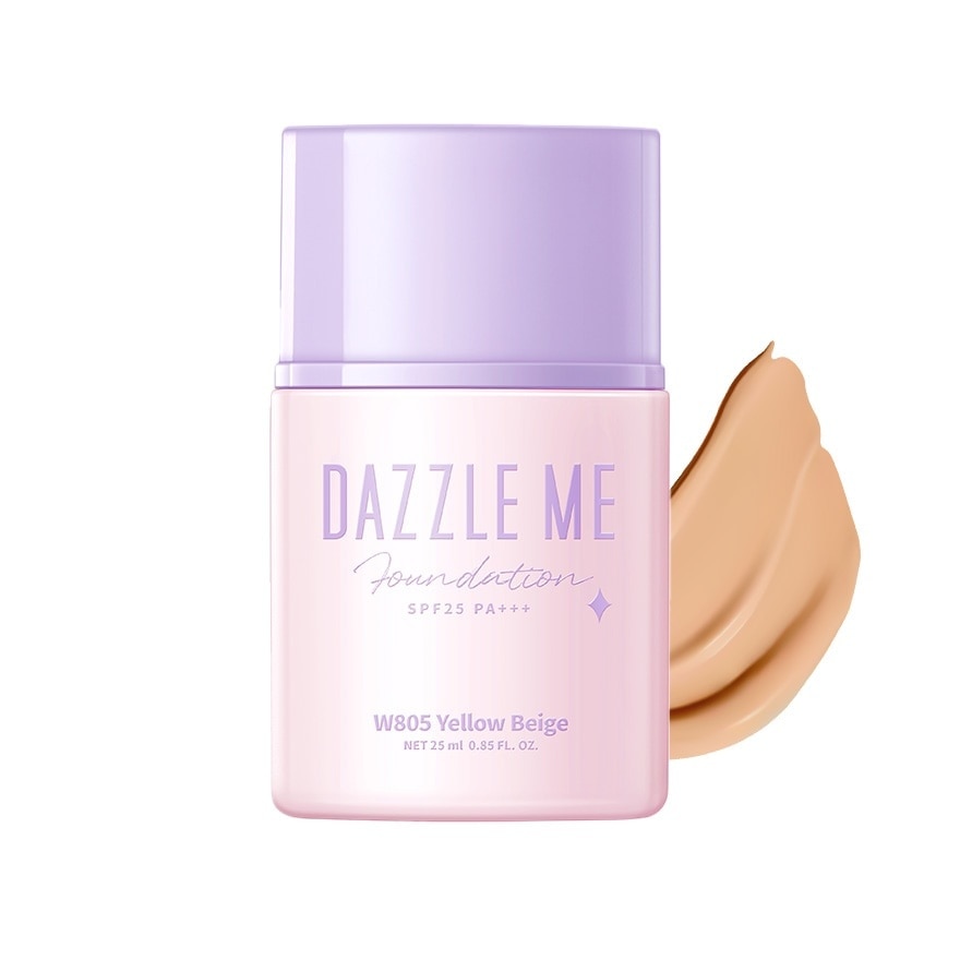 Dazzle Me Day By Day Foundation 25ml. W805 Yellow Beige