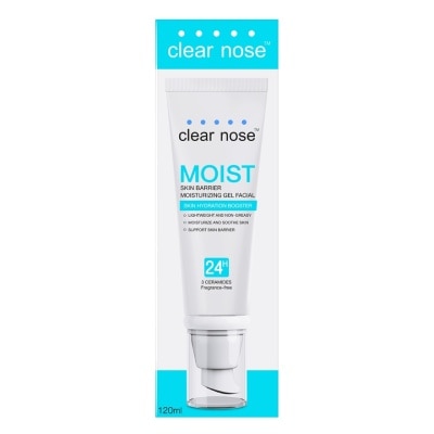 Clear Nose เคลียร์โนส มอยส์ สกินแบริเออร์ มอยส์เจอไรซิ่งเจล เฟเชียล 120 มล. ผิวแพ้ง่าย