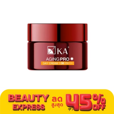 KA เค.เอ. เอจจิ้ง โปร เดย์ ครีม เอสพีเอฟ 38 พีเอ++++ 50 กรัม ครีมบำรุงผิวหน้า ลดริ้วรอย