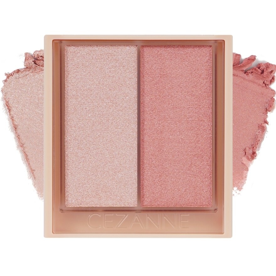 Cezanne Face Glow Color Highlight 5.9g. 02 Rose Glow