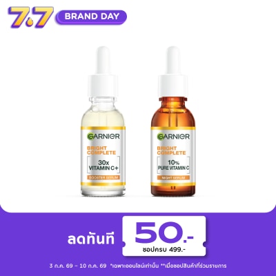 Garnier - Garnier Bright Complete Booster Serum 30 Ml.+Night Serum 30 Ml.
