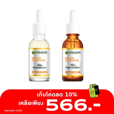 Garnier Garnier Bright Complete Booster Serum 30 Ml.+Night Serum 30 Ml.