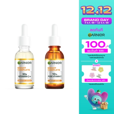 Garnier Garnier Bright Complete Booster Serum 30 Ml.+Night Serum 30 Ml.