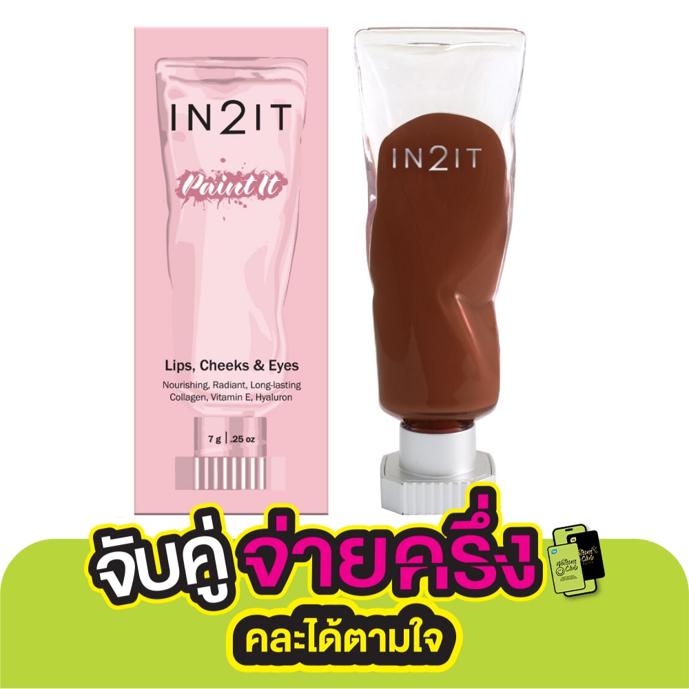 In2It Paint It Lip  Blush 7g. PI05 Chestnut