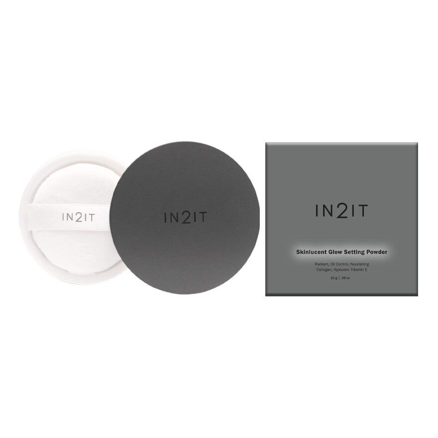 In 2 It In2It Skinlucent Glow Setting Powder 10g. SGSP01 Moonlit Beige