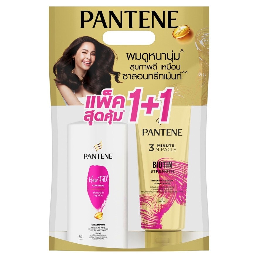 Pantene Hair Fall Control Set (Shampoo 380 Ml.+Conditioner 270 Ml.)