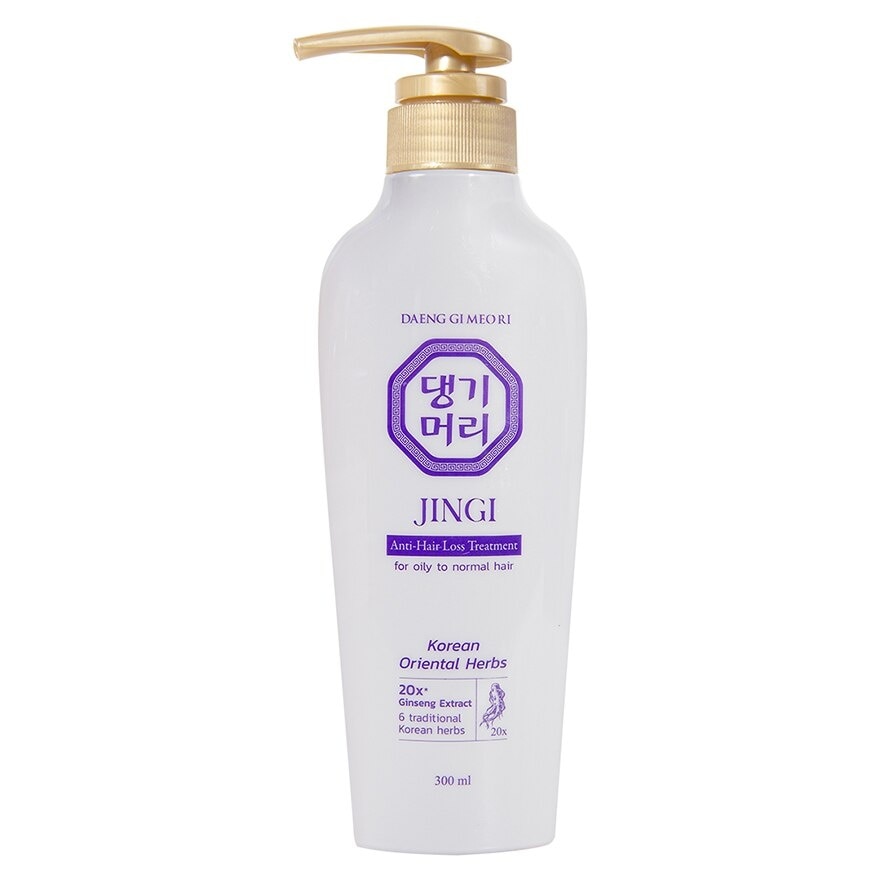 Daeng Gi Meo Ri Treatment Jingi Anti-Hair Loss 300 Ml. ทรีทเม้นท์ บำรุงหนังศีรษะ ผมร่