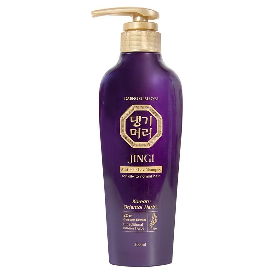 Daeng Gi Meo Ri Shampoo Jingi Anti-Hair Loss 300 Ml. แชมพู บำรุงหนังศีรษะ ผมร่วง