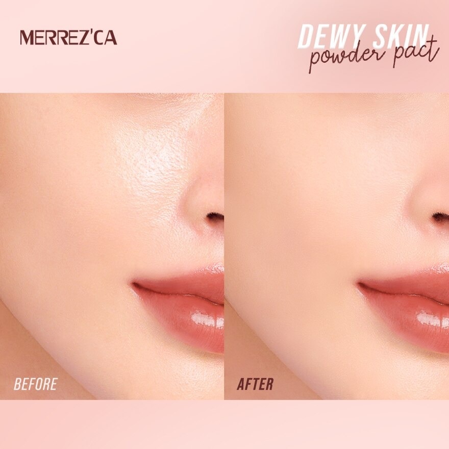 Merrez'Ca Dewy Skin Powder 5g. Natural Light