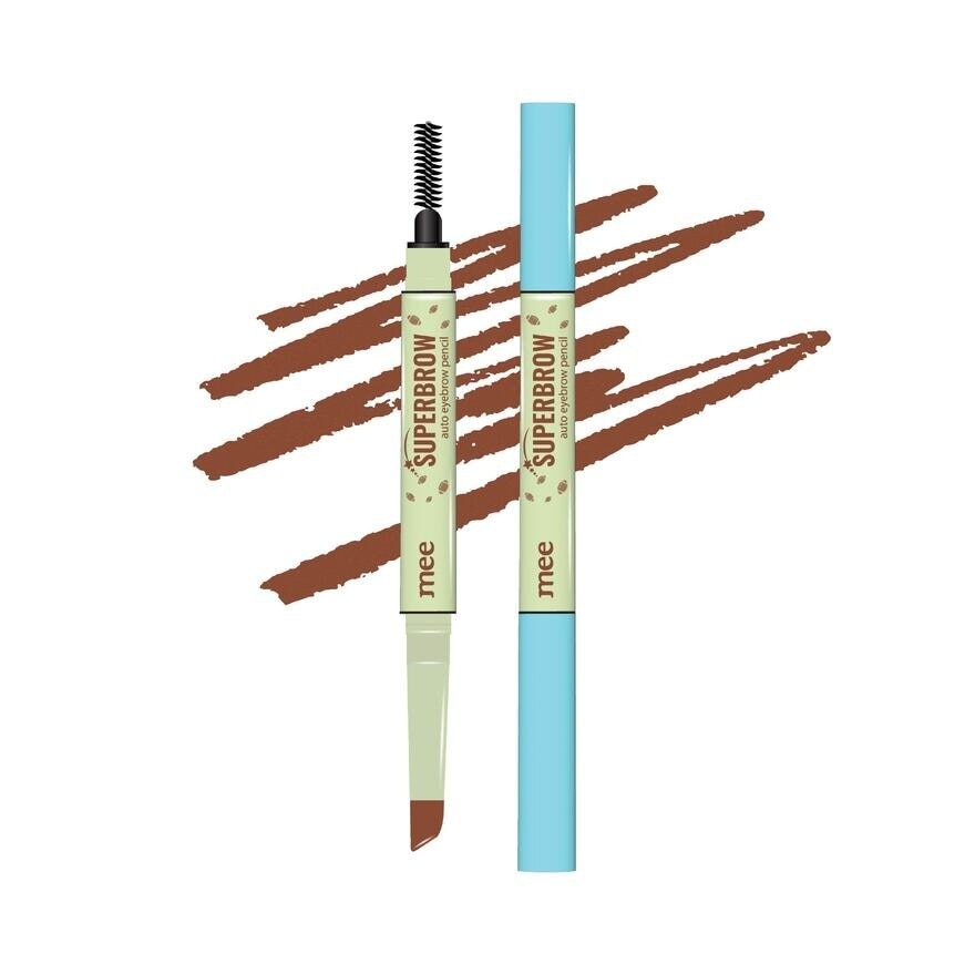 Mee Superbrow Auto Eyebrow Pencil 0.2g. 02 Natural Brown Mocha