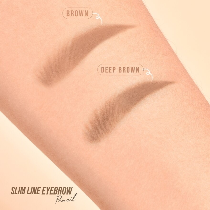 Merrez'Ca Slim Line Eyebrow 0.05g. 01 Deep Brow