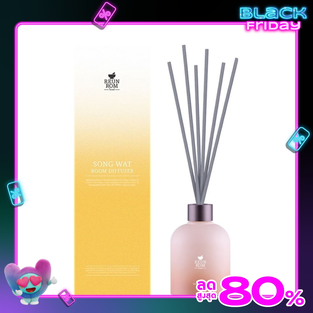 Reunrom Room Diffuser 200ml. Song Wat
