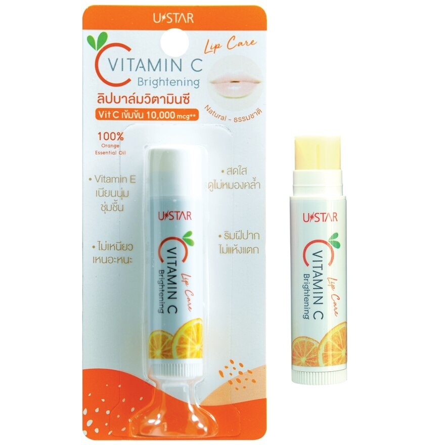 Ustar Vit C Brig.htening. Lip Care 4.5g. Natural