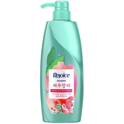 Rejoice Rejoice Shampoo Korean Jeju Rose Edition 370 Ml. บำรุงผม นุ่มลื่น