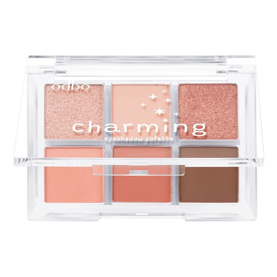 Odbo Charmimg Eyeshadow Palette 5g. 01 Peach Tone