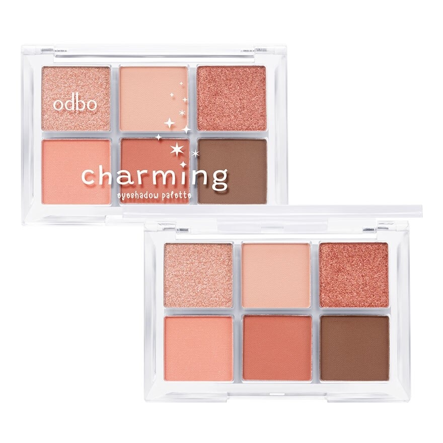 ODBO Odbo Charmimg Eyeshadow Palette 5g. 01 Peach Tone