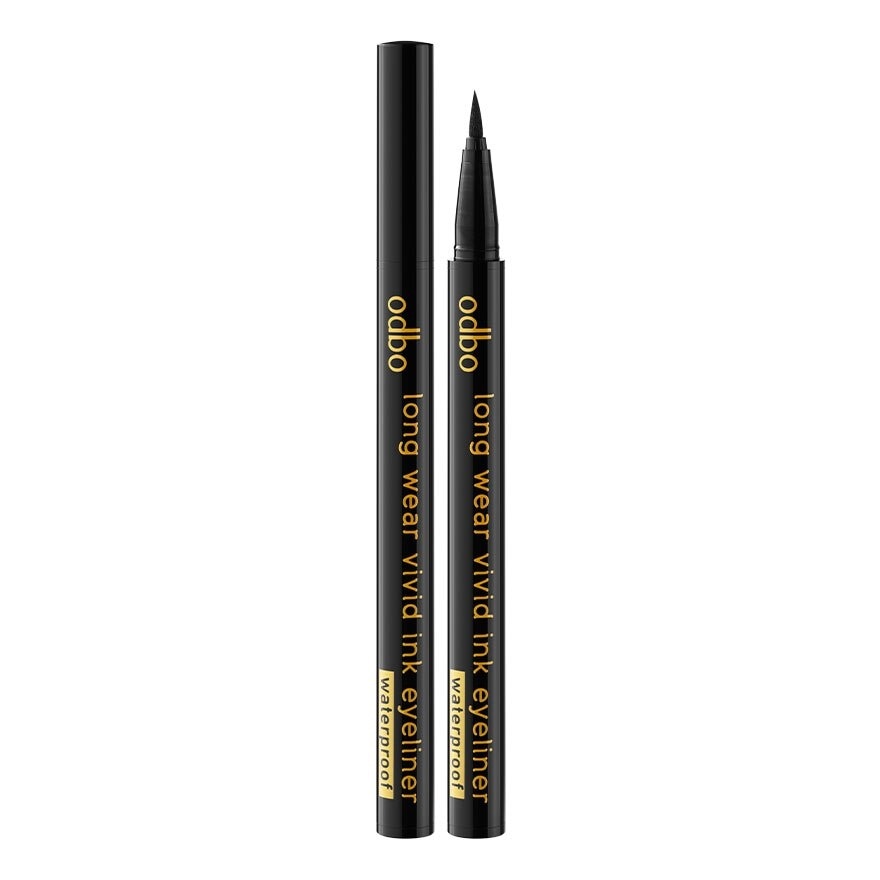 Odbo Long Wear Vivid Ink Eyeliner Waterproof 0.5ml. Black