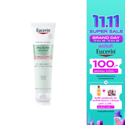 Eucerin Eucerin Pro Acne Solution 3X Gel to Foam Cleanser 150 ml.