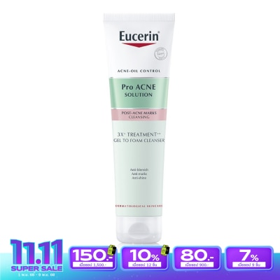 Eucerin Eucerin Pro Acne Solution 3X Gel to Foam Cleanser 150 ml.