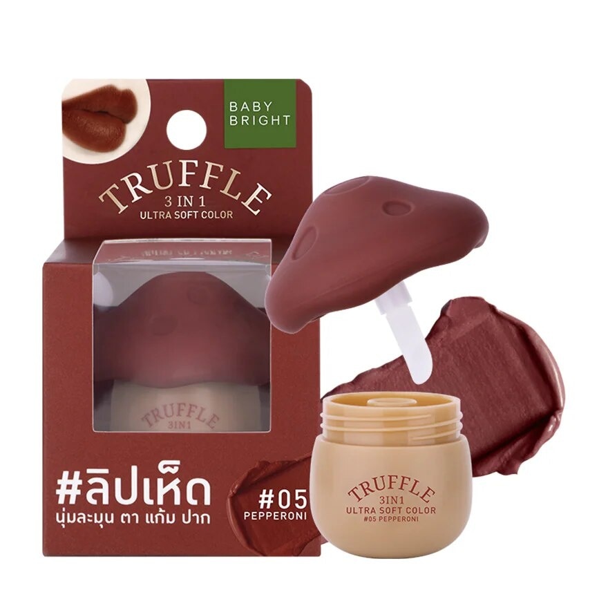 Baby Bright Truffle 3 In 1 Ultra Soft Color Lip 6g. 05 Pepperoni