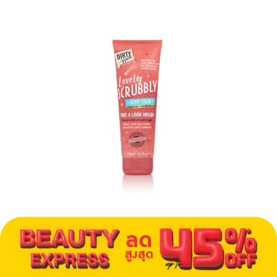 Dirty Works เดอร์ตี้ เวิร์คส เลิฟลี่ สครับบลี้ บอดี้ สครับ 250 มล.