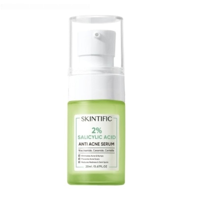 Skintific Skintific สกินทิฟิค 2 Salicylic acid ซาลิไซลิก แอซิด แอนตี้ แอคเน่ เซรั่ม 20 มล.