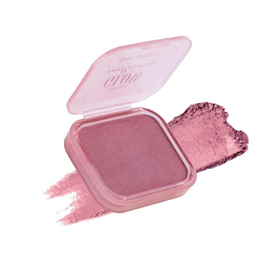 Baby Bright Cheek Glow Sunflower Blush 5.2g 01 Velvet Rose