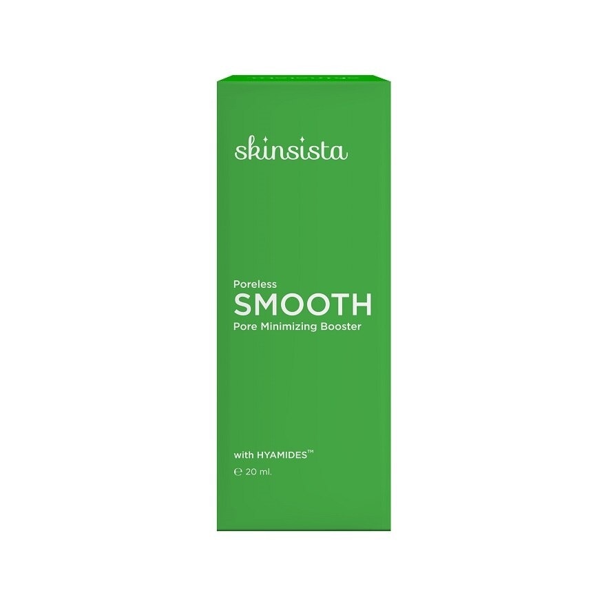 Skinsista Poreless Smooth Pore Minimizing Booster 20 Ml. ผิวเนียน คุมมัน กระชับรูขุมข