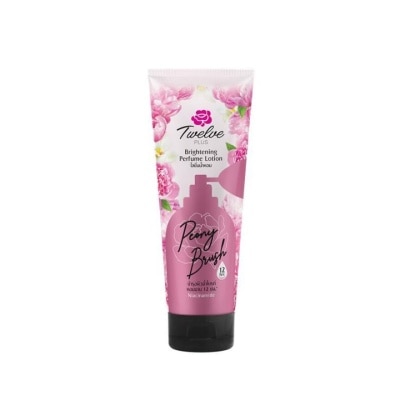 Twelve Plus Twelve Plus Brightening Perfume Lotion Peony Brush 180 G. โลชั่นน้ําหอม