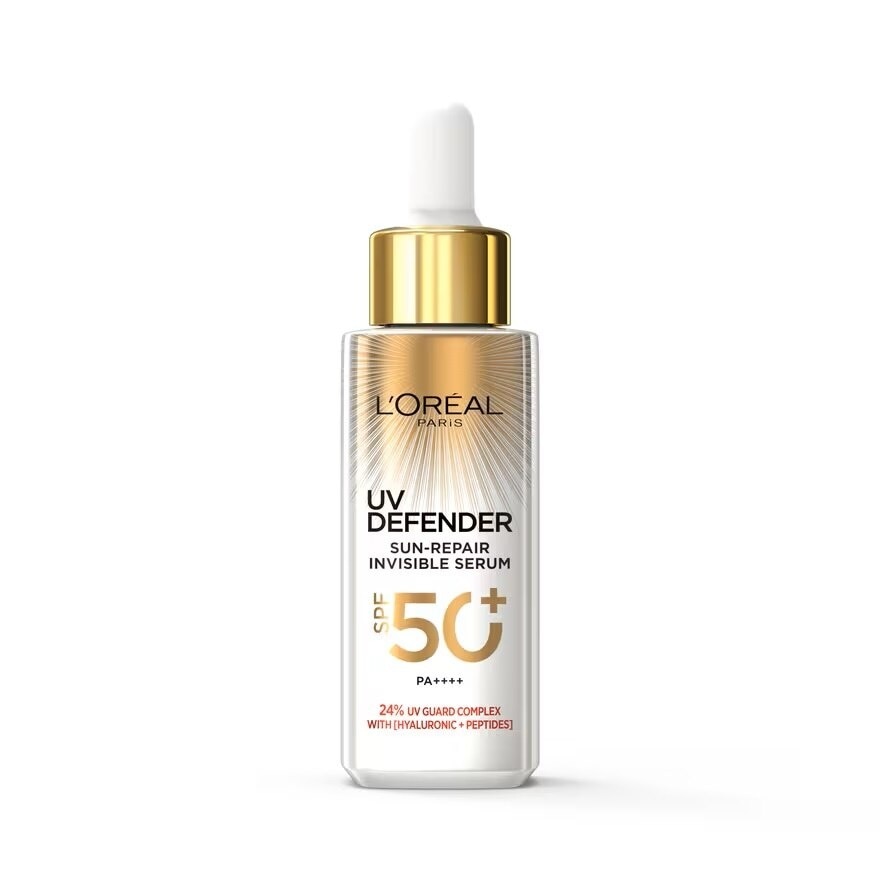 L'Oreal Paris UV Defender Sun- Repair Invisible Serum 30 Ml. เซรั่มกันแดด