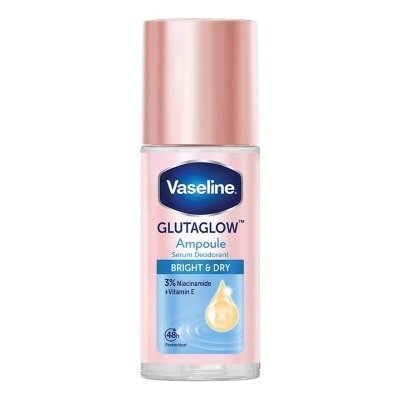 Vaseline Vaseline Roll-On Serum GlutaGlow Ampoule Deodorant Bright  Dry 45 Ml.