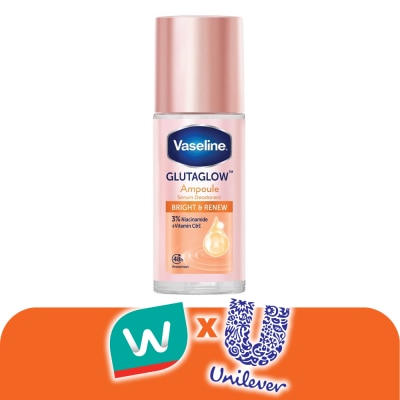 Vaseline - วาสลีน โรลออน เซรั่ม กลูต้าโกลว์ แอมพูล ดีโอโดแรนท์ ไบรท์ แอนด์ รีนิว 45 มล.