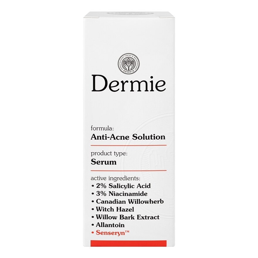 Dermie Anti Acne Solution Serum 20 ml.